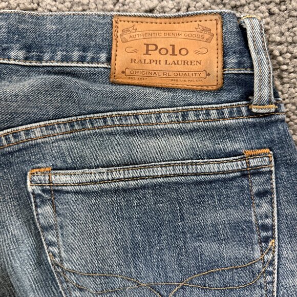 Polo Ralph Lauren The Hampton Relaxed Straight Jean - Sz. 30x30 VERY Good PreOwn - Picture 10 of 15
